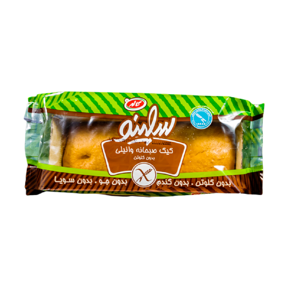 کاله کیک صبحانه وانیلی بدون گلوتن 200 گرم